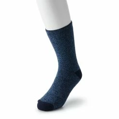 Men's Heat Holders Twist Lite Crew Socks 13 Men's Heat Holders Twist Lite Crew Socks -Mens Winter Outdoor Clothing Shop 2667803 Navy