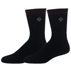 Men's Columbia Thermal Crew Socks -Mens Winter Outdoor Clothing Shop 2678612 Black