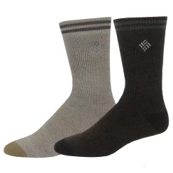 Men's Columbia Thermal Crew Socks -Mens Winter Outdoor Clothing Shop 2678612 Brown