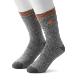 Men's Columbia Thermal Crew Socks -Mens Winter Outdoor Clothing Shop 2678612 Gray