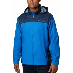 Men's Columbia Glennaker Packable Rain Jacket -Mens Winter Outdoor Clothing Shop 3395672 Blue Jay Columbia Navy