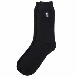 Men's Heat Holders Ultra Lite Solid Performance Crew Socks -Mens Winter Outdoor Clothing Shop 3414228 ALT