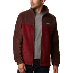 Men's Columbia Steens Mountain™ Full-Zip Fleece Jacket -Mens Winter Outdoor Clothing Shop 3592654 Red Lodge