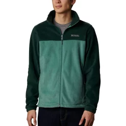 Men's Columbia Steens Mountain™ Full-Zip Fleece Jacket -Mens Winter Outdoor Clothing Shop 3592654 Spruce