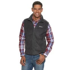 Men's Columbia Steens Mountain™ Vest -Mens Winter Outdoor Clothing Shop 3594014 Charcoal Heather