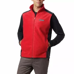 Men's Columbia Steens Mountain™ Vest -Mens Winter Outdoor Clothing Shop 3594014 Mountain Red