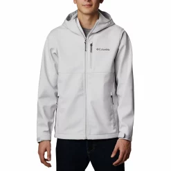 Men's Columbia Ascender Hooded Softshell Jacket -Mens Winter Outdoor Clothing Shop 3595932 Nimbus Gray