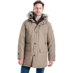 Men's TOWER by London Fog Arctic Jacket -Mens Winter Outdoor Clothing Shop 3714294 Taupe