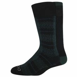 Men's Dickies 2-Pack Heavyweight Wool-Blend Thermal Crew Socks -Mens Winter Outdoor Clothing Shop 3718549 Green Black