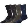 Men's Columbia 4-pack Space-Dye Crew Socks -Mens Winter Outdoor Clothing Shop 3736476 Navy Gray Brown