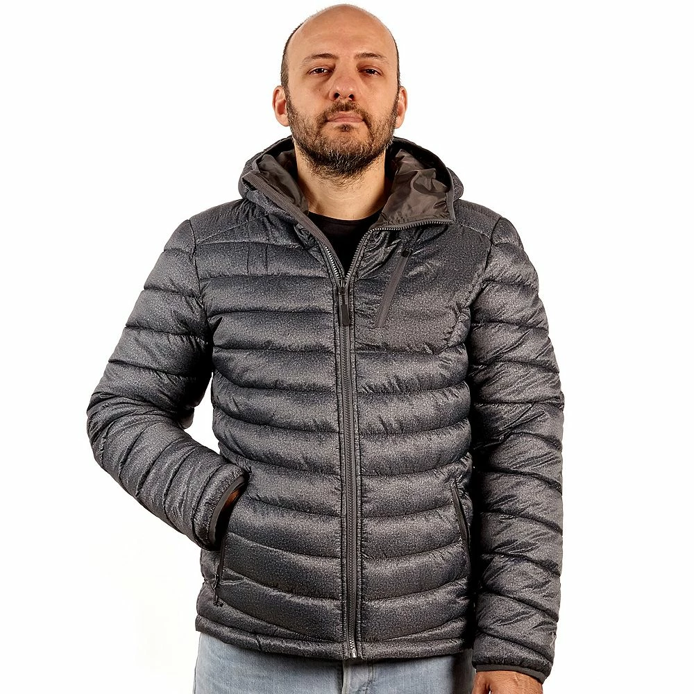 Men's Excelled Insulated Hooded Puffer Jacket 4 Men's Excelled Insulated Hooded Puffer Jacket - Image 2