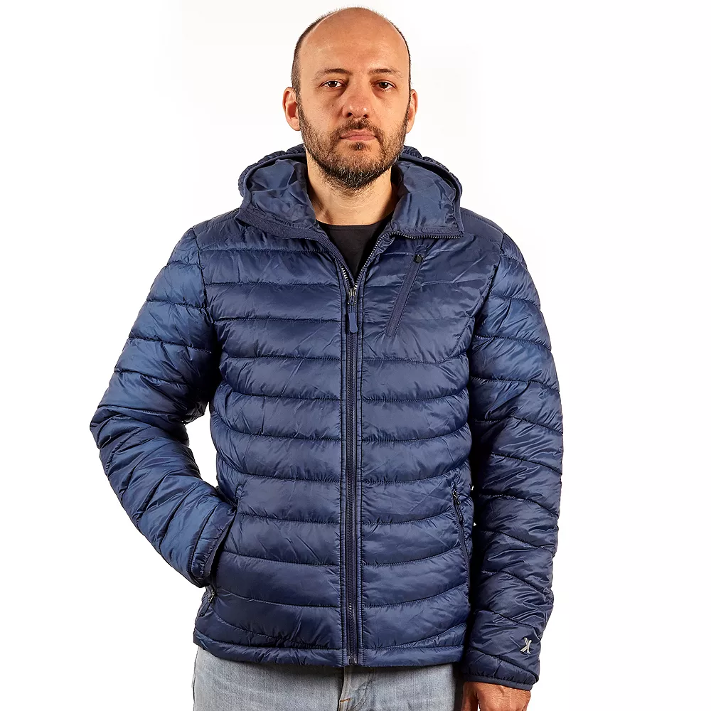 Men's Excelled Insulated Hooded Puffer Jacket 5 Men's Excelled Insulated Hooded Puffer Jacket - Image 3