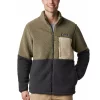 Men's Columbia Mountainside Heavyweight Fleece Zip-Front Jacket 2 Men's Columbia Mountainside Heavyweight Fleece Zip-Front Jacket -Mens Winter Outdoor Clothing Shop 4217516 Stone Green