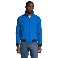 Men's Lands' End Classic Squall Jacket -Mens Winter Outdoor Clothing Shop 4431047 Beacon Blue