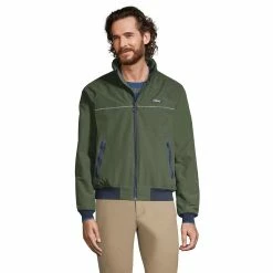 Men's Lands' End Classic Squall Jacket 22 Men's Lands' End Classic Squall Jacket -Mens Winter Outdoor Clothing Shop 4431047 Evergreen Forst