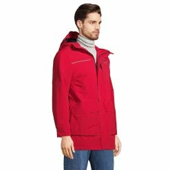 Men's Lands' End Waterproof Squall Parka -Mens Winter Outdoor Clothing Shop 4432427 ALT2