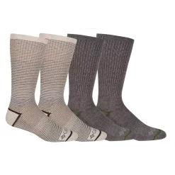 Men's Columbia 4-pack Casual Boot Socks -Mens Winter Outdoor Clothing Shop 4535207 Khaki Brown