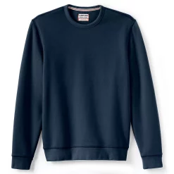 Big & Tall Lands' End Serious Sweats Crewneck Sweatshirt -Mens Winter Outdoor Clothing Shop 4552010 Radiant Navy