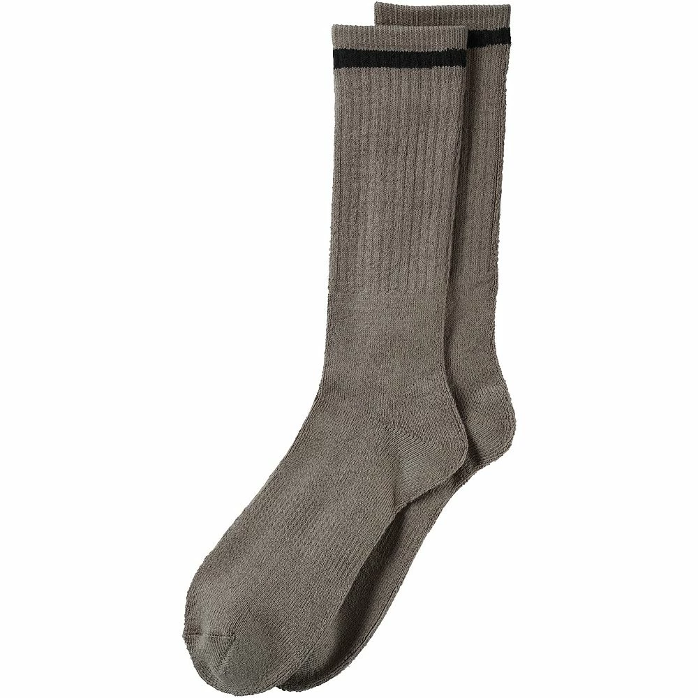Men's Lands' End Thermaskin Heat Winter Boot Socks 4 Men's Lands' End Thermaskin Heat Winter Boot Socks - Image 2
