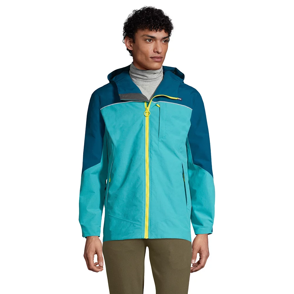 Men's Lands' End Squall Hooded Winter Jacket 6 Men's Lands' End Squall Hooded Winter Jacket - Image 4
