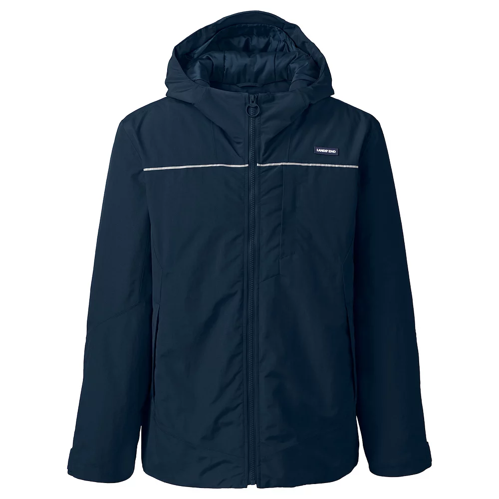 Men's Lands' End Squall Hooded Winter Jacket 5 Men's Lands' End Squall Hooded Winter Jacket - Image 3