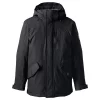 Men's Lands' End Waterproof Squall Stadium Long Coat 1 Men's Lands' End Waterproof Squall Stadium Long Coat -Mens Winter Outdoor Clothing Shop 4562000 Black