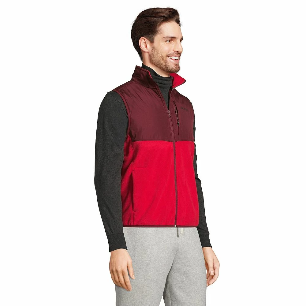 Men's Lands' End T200 Fleece Vest 8 Men's Lands' End T200 Fleece Vest - Image 6