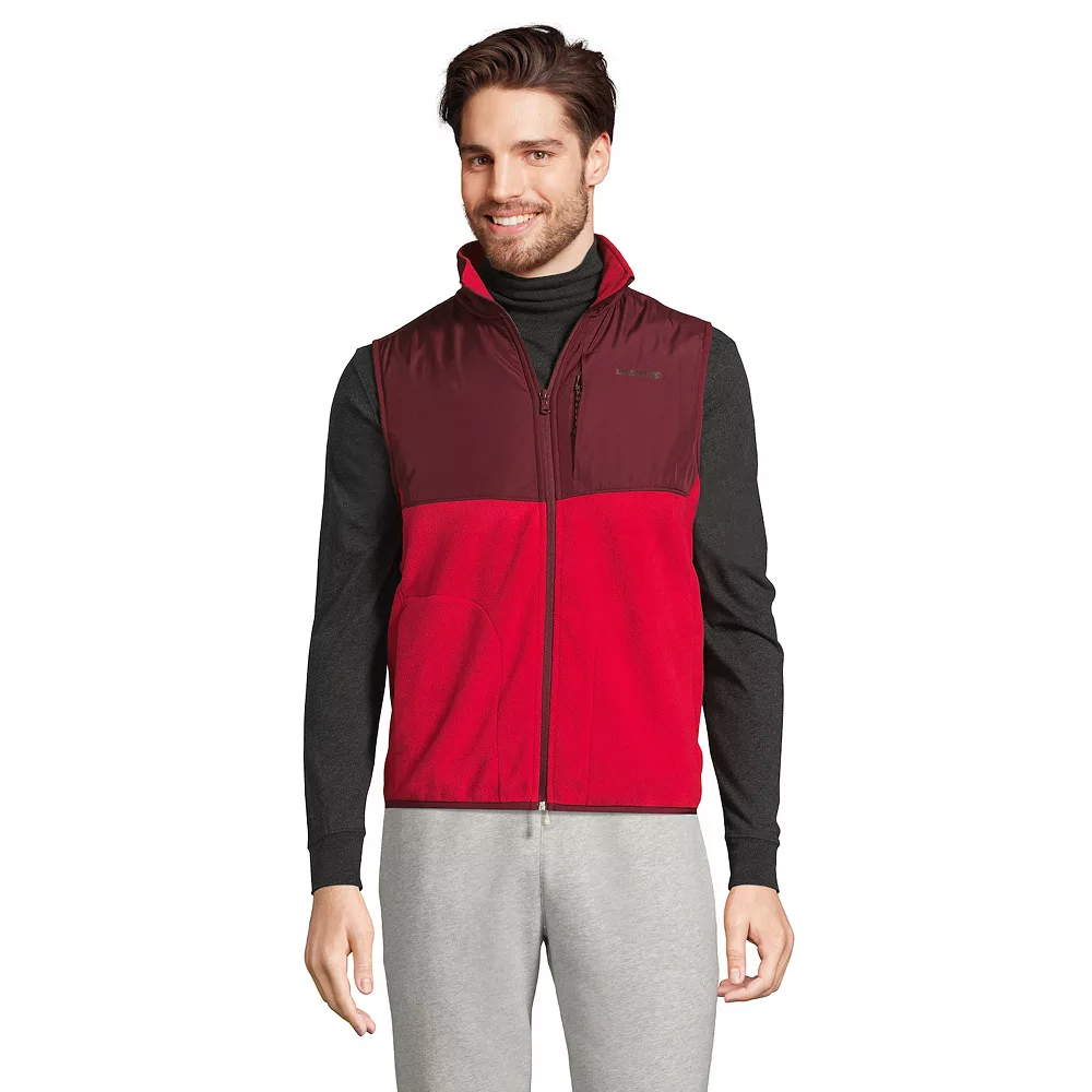 Men's Lands' End T200 Fleece Vest 4 Men's Lands' End T200 Fleece Vest - Image 2