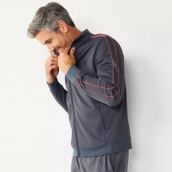 Men's Tek Gear® Tricot Jacket 10 Men's Tek Gear® Tricot Jacket -Mens Winter Outdoor Clothing Shop 4638802 Gray Curry