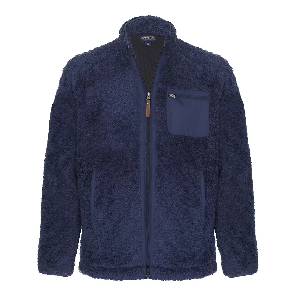 Men's Smith's Workwear Butter-Sherpa Mesh-Lined Zip Jacket 3 Men's Smith's Workwear Butter-Sherpa Mesh-Lined Zip Jacket