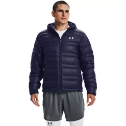 Men's Under Armour Down Hooded Jacket 15 Men's Under Armour Down Hooded Jacket -Mens Winter Outdoor Clothing Shop 4886686 Midnight Navy