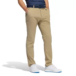 Men's adidas Primegreen Tapered Golf Pants -Mens Winter Outdoor Clothing Shop 4912732 Hemp