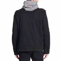 Men's Levi's® Washed Cotton Quilt-Lined Hooded Trucker Jacket 21 Men's Levi's® Washed Cotton Quilt-Lined Hooded Trucker Jacket -Mens Winter Outdoor Clothing Shop 4913812 ALT