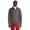 Men's Lands' End 600 Down Jacket -Mens Winter Outdoor Clothing Shop 4941433 Charcoal
