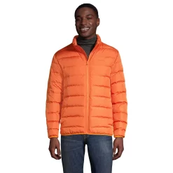 Men's Lands' End 600 Down Jacket 16 Men's Lands' End 600 Down Jacket -Mens Winter Outdoor Clothing Shop 4941433 Flamingo Orange