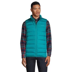 Men's Lands' End 600 Down Vest -Mens Winter Outdoor Clothing Shop 4941436 Spade Blue