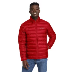 Men's Eddie Bauer CirrusLite Down Jacket -Mens Winter Outdoor Clothing Shop 5035475 Salsa