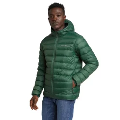 Men's Eddie Bauer CirrusLite Hooded Down Jacket -Mens Winter Outdoor Clothing Shop 5035476 Alder