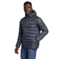 Men's Eddie Bauer CirrusLite Hooded Down Jacket -Mens Winter Outdoor Clothing Shop 5035476 Storm