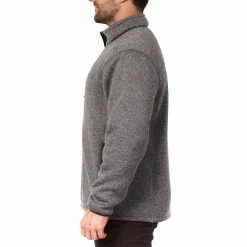 Men's Smith's Workwear Sherpa-Lined Sweater Fleece Jacket -Mens Winter Outdoor Clothing Shop 5156342 ALT2