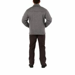 Men's Smith's Workwear Sherpa-Lined Sweater Fleece Jacket -Mens Winter Outdoor Clothing Shop 5156342 ALT5