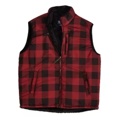 Men's Smith's Workwear Printed Sherpa-Lined Vest -Mens Winter Outdoor Clothing Shop 5156345 ALT4