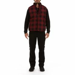 Men's Smith's Workwear Printed Sherpa-Lined Vest -Mens Winter Outdoor Clothing Shop 5156345 ALT5