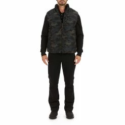 Men's Smith's Workwear Camouflage Sherpa-Lined Vest -Mens Winter Outdoor Clothing Shop 5156346 ALT5