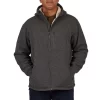 Men's Smith's Workwear Sherpa-Lined Hooded Thermal Shirt Jacket -Mens Winter Outdoor Clothing Shop 5156348 Heather Charcoal