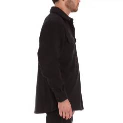 Men's Smith's Workwear Sherpa-Lined Fleece Shirt Jacket -Mens Winter Outdoor Clothing Shop 5156349 ALT2