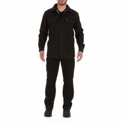 Men's Smith's Workwear Sherpa-Lined Fleece Shirt Jacket -Mens Winter Outdoor Clothing Shop 5156349 ALT5