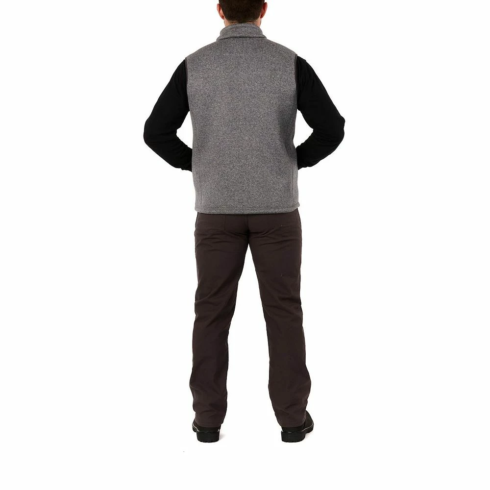 Men's Smith's Workwear Sherpa-Lined Sweater Fleece Vest 9 Men's Smith's Workwear Sherpa-Lined Sweater Fleece Vest - Image 7