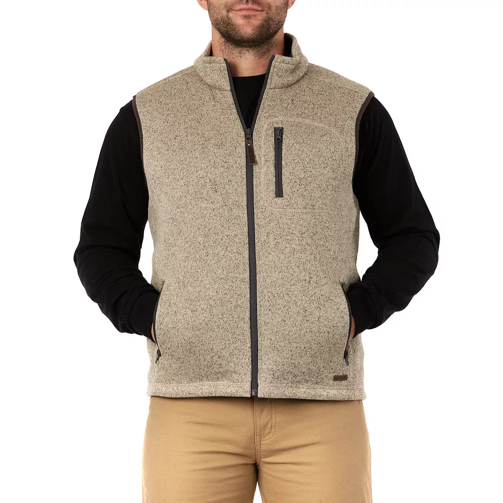 Men's Smith's Workwear Sherpa-Lined Sweater Fleece Vest 6 Men's Smith's Workwear Sherpa-Lined Sweater Fleece Vest - Image 4