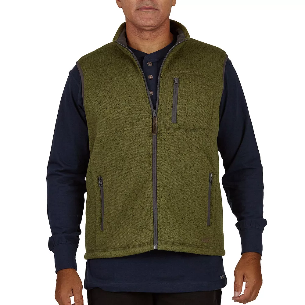 Men's Smith's Workwear Sherpa-Lined Sweater Fleece Vest 5 Men's Smith's Workwear Sherpa-Lined Sweater Fleece Vest - Image 3